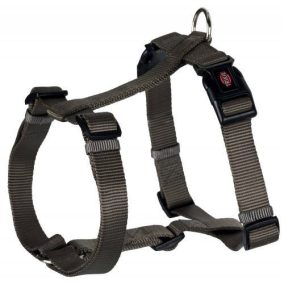 Trixie Premium H-hám grafitszürke XS-S 30-44cm/10mm