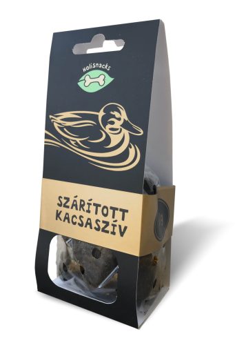 Holisnacks szárított kacsaszív 