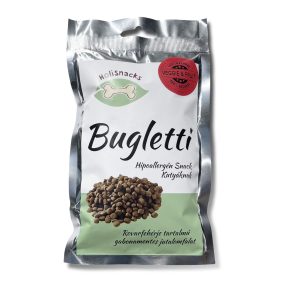   Holisnacks Bugletti rovarfehérjés hipoallergén snack kutyáknak gyümölccsel és zöldséggel 100g