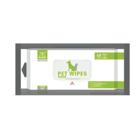 Antibakteriális nedves törlőkendő kutyáknak 48 db