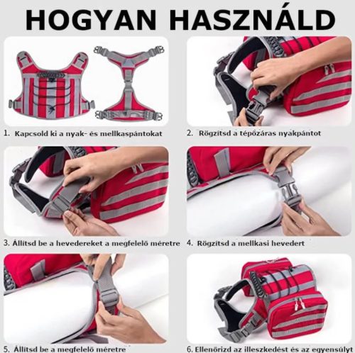 Taktikai hám és oldaltáska 2 az 1-ben