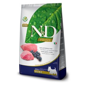 N&D Prime bárány&áfonya adult mini 800g