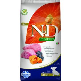 N&D Grain Free bárány&áfonya sütőtökkel puppy mini 7kg