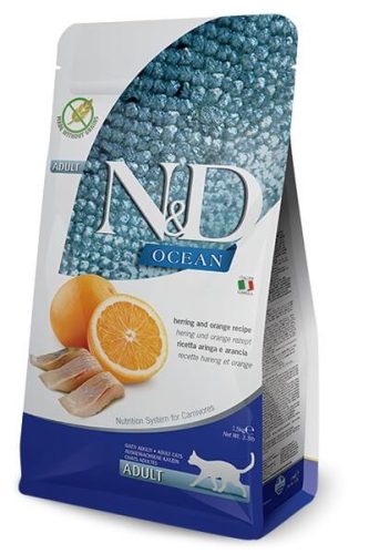 N&D Ocean Adult herring & narancs 300 g