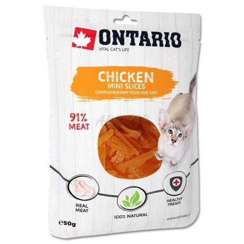 Ontario Macska mini csirkeszeletek 50 g
