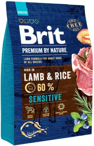 Brit Premium Sensitive bárány & rizs 3 kg