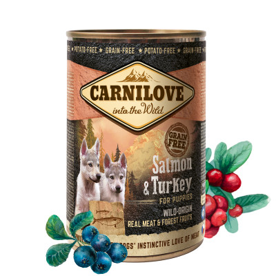 Carnilove Konzerv Puppy Lazac Pulyka 400 g