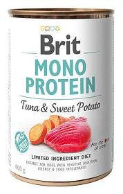 Brit Mono Protein Tonhal & Édesburgonya 400 g