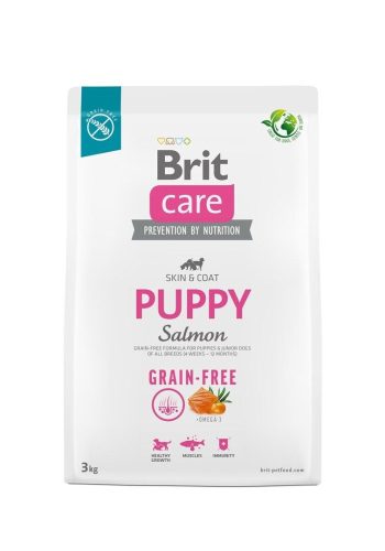 Brit Care Grain-Free Puppy Salmon & Potato Grain-free - Gabonamentes 3 kg