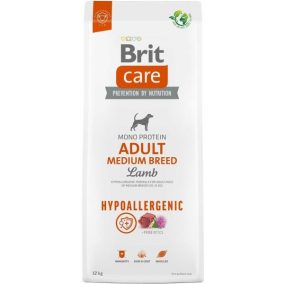 Brit Care Dog Hypoallergenic Lamb Adult Medium Breed 12kg