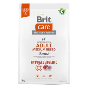   Brit Care Hipoallergén Adult Medium Breed Lamb & Rice Hipoallergén 3 kg