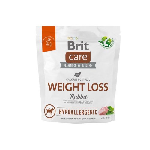 Brit Care Hipoallergén Weight Loss Rabbit & Rice Hipoallergén 1 kg