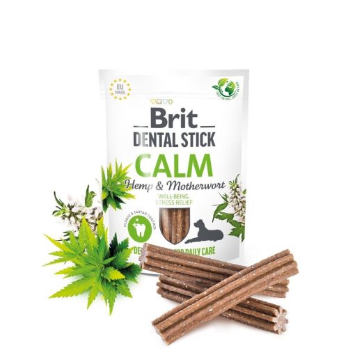 Brit Dental Stick Calm – Kender és gyöngyajak 251 g