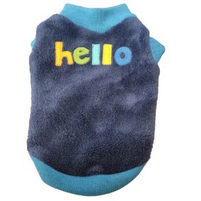 Kutyaruha pulcsi hello mintás 25 cm